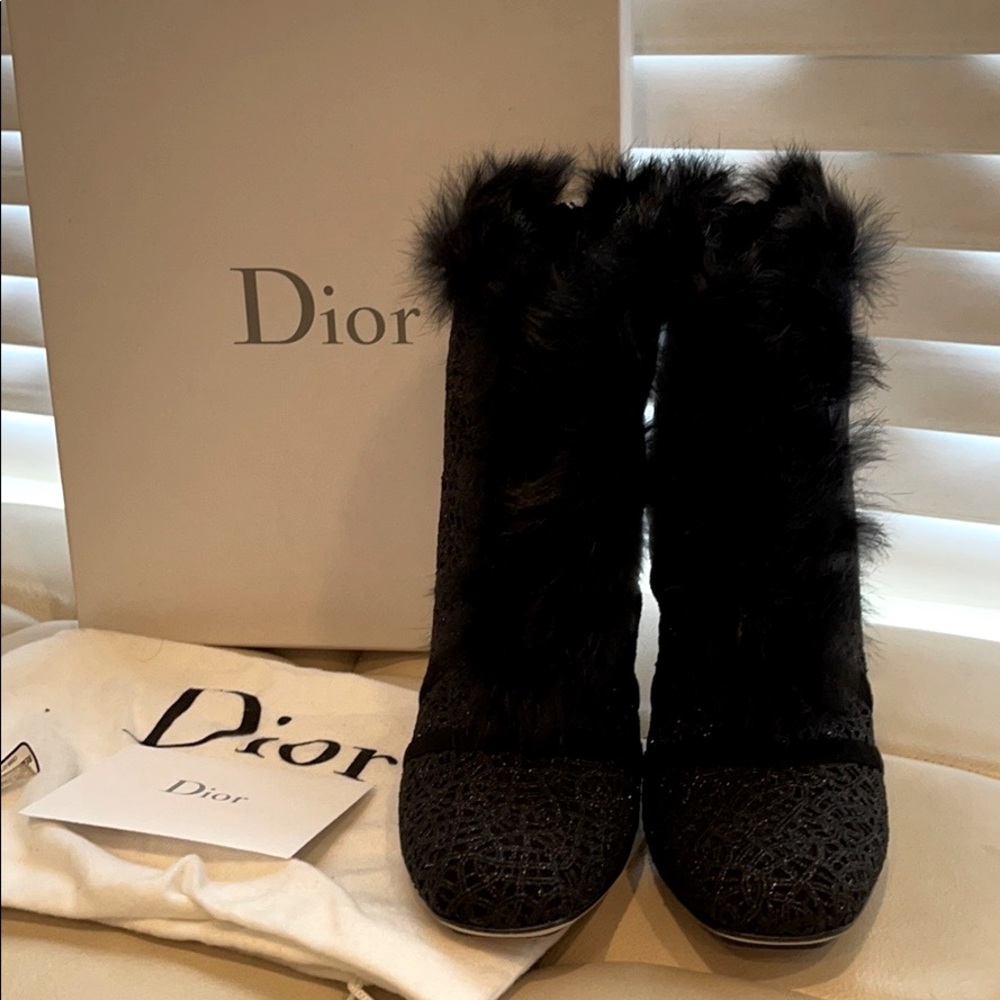 Dior heeled boots